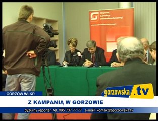 Z kampanią w Gorzowie