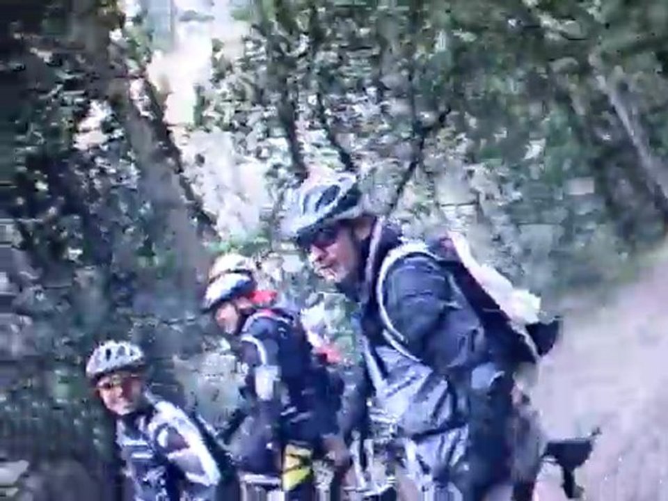 descente forêt de menton fevrier 2010