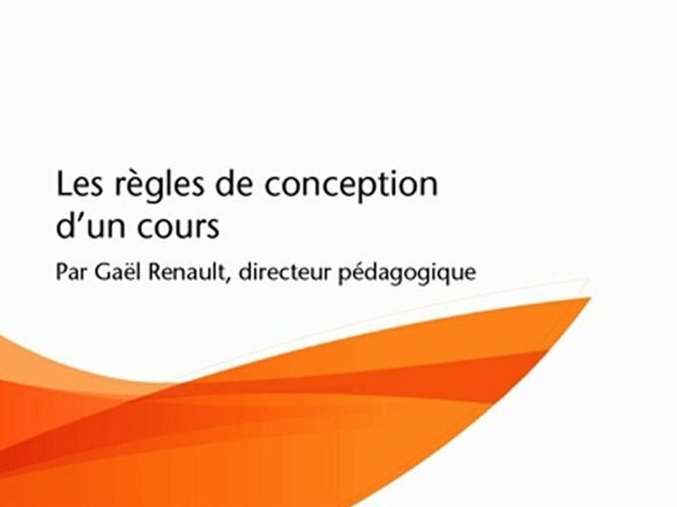 Conception des cours Valtech Training
