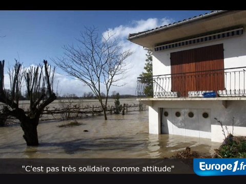 Tempête Xynthia : C'est pas très solidaire comme attitude