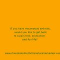 Rheumatoid Arthritis Natural Remedies
