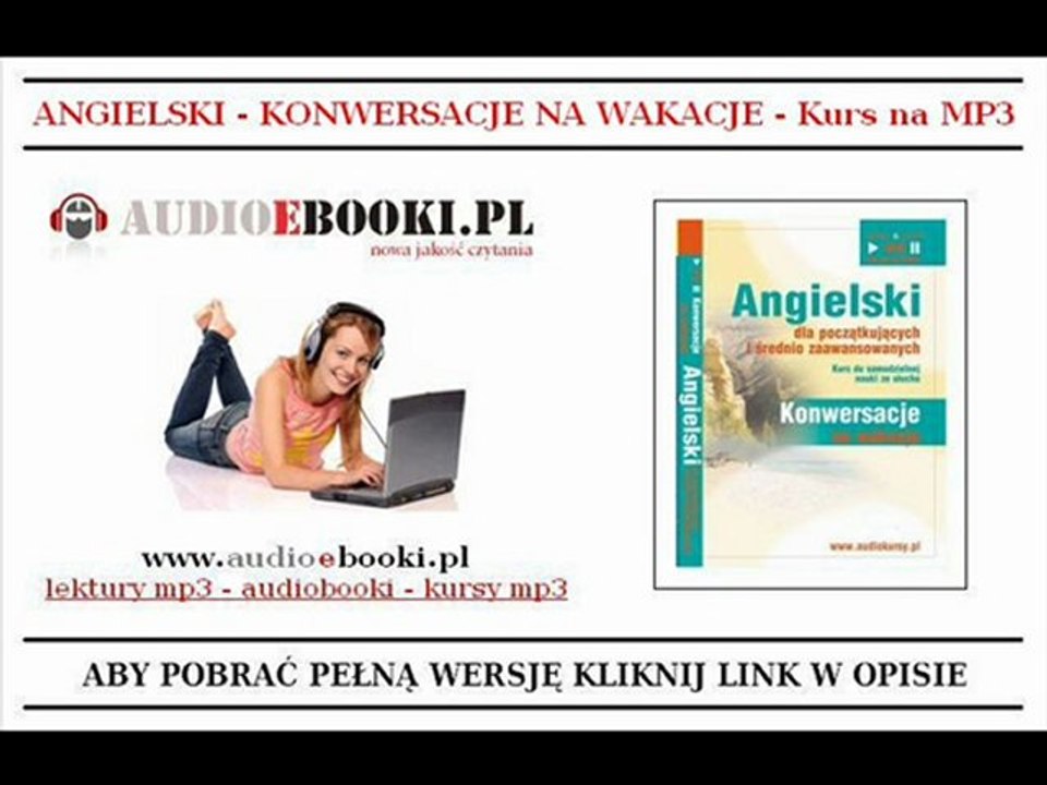 ANGIELSKI KONWERSACJE NA WAKACJE - KURS Audio MP3 - POBIERZ