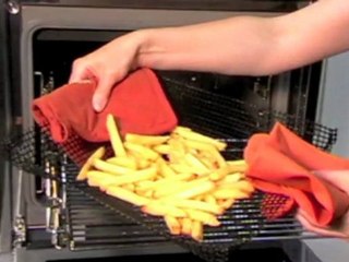 Grille de four en fibre de verre - Démonstration