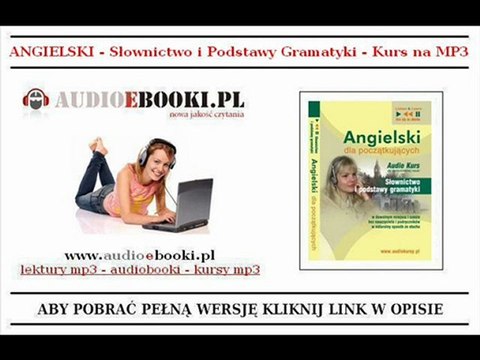 ANGIELSKI - SŁOWNICTWO I PODSTAWY GRAMATYKI - KURS na MP3
