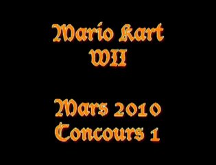 Mario Kart WII - Concours de Mars 2010 n° 1