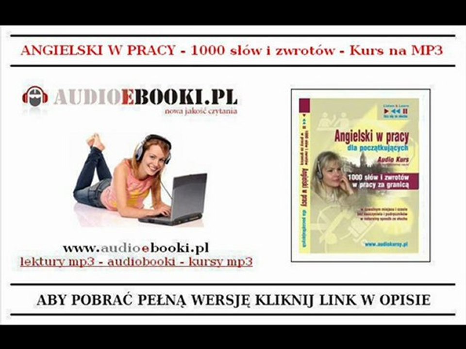 KURS ANGIELSKI w PRACY - 1000 słów - Audiobook  na MP3