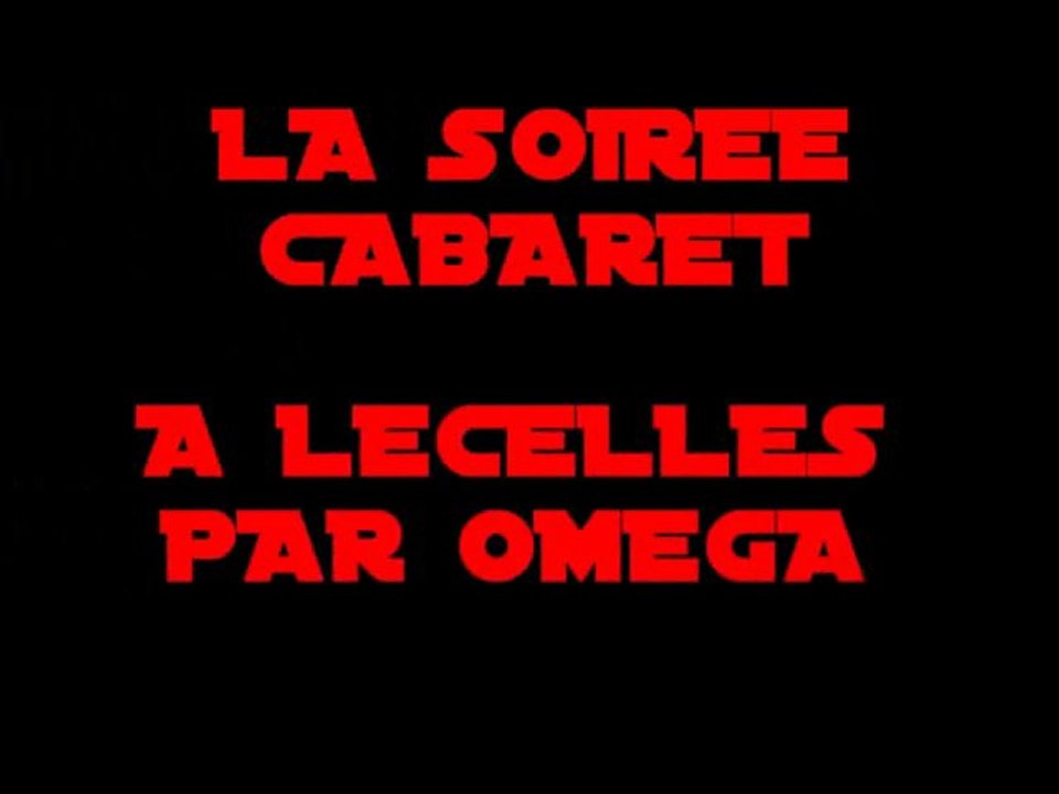 SOIREE CABARET - Samedi 18 septembre 2010