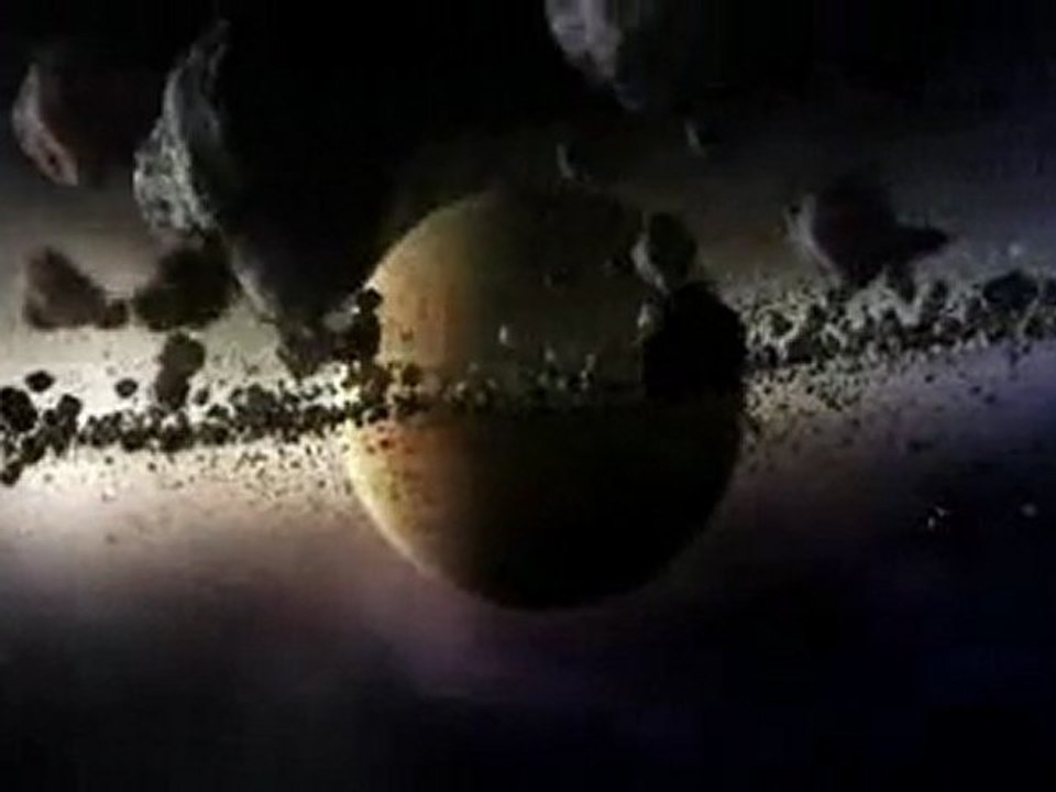 Anneaux en formation autour d'une exoplanete