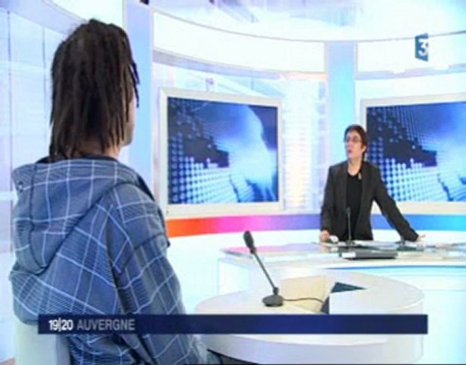 Interview FR3 Auvergne Centre de Vie, 18 février 2010