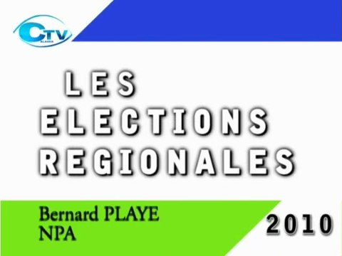 Calaisis Tv : élections régionales 2010, NPA