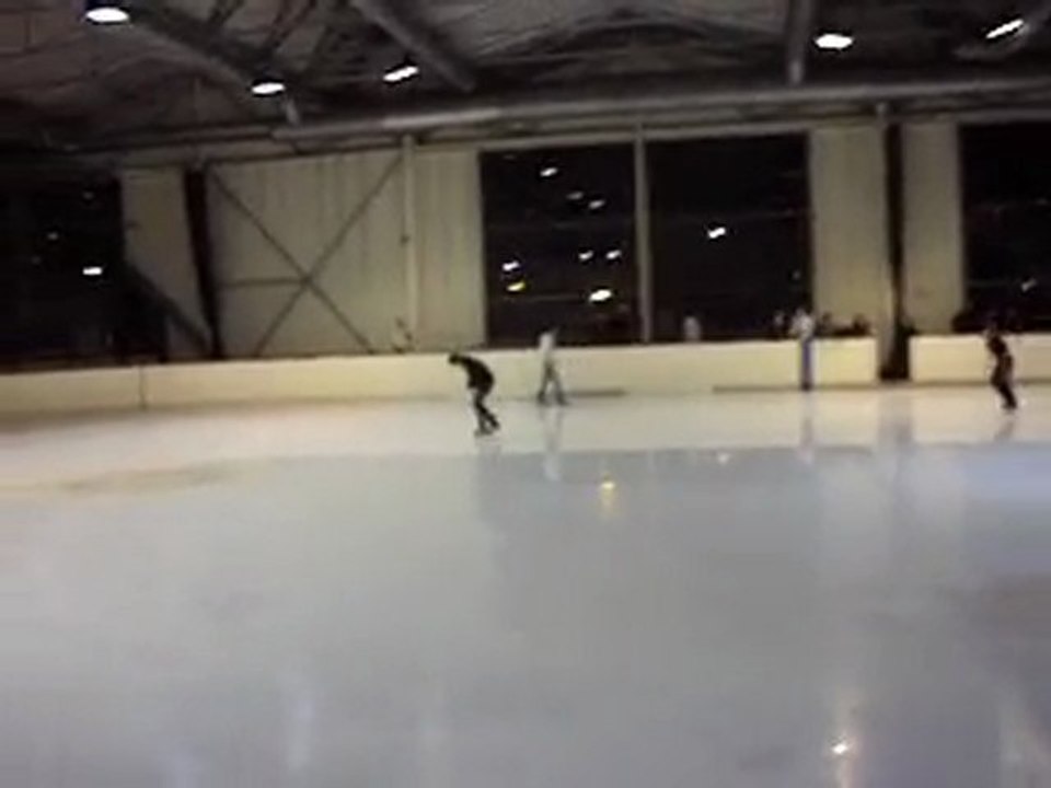 video que jai prix a la patinoire