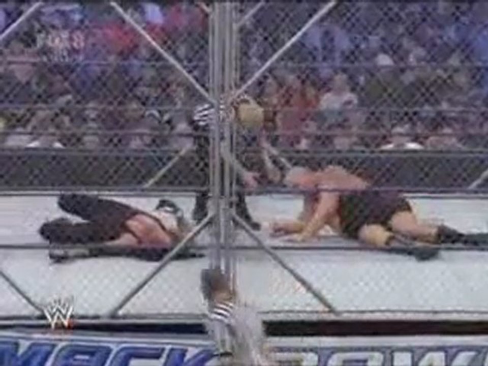 undertaker vs big show part (2/2)en cage