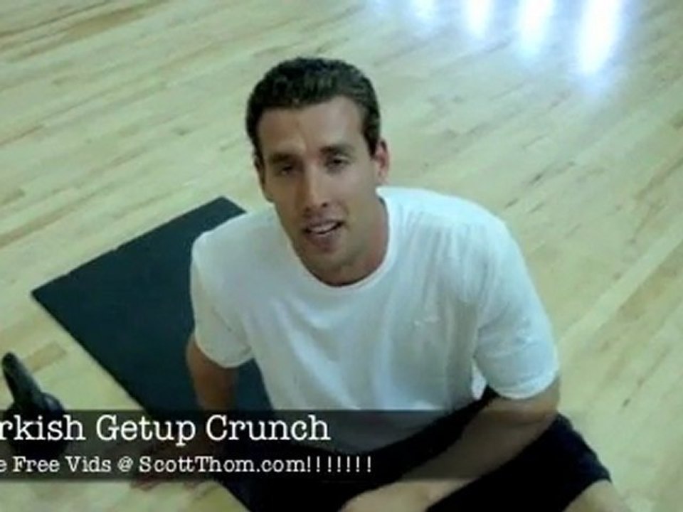 New Core Exercise!!!! Turkish Getup Crunch!!!!