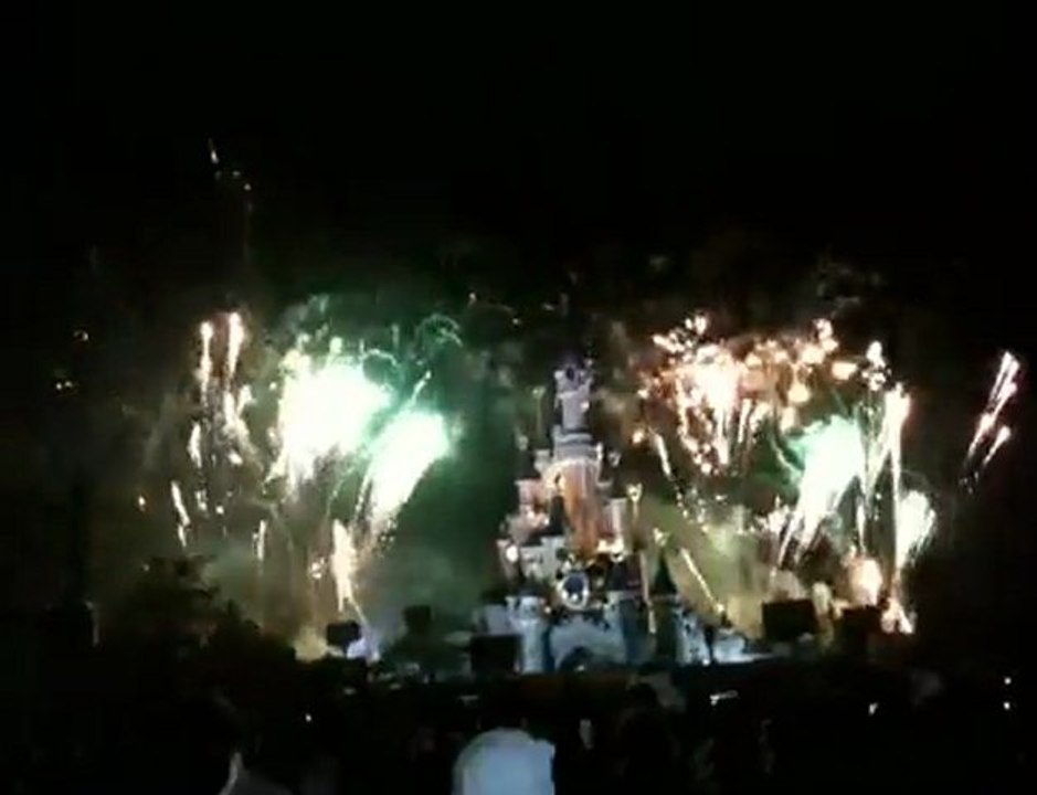 Disneyland Paris - Welsh Festival 2010 - Fireworks