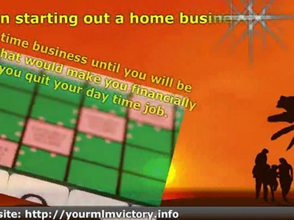 Starting a Home Based Business Network Marketing
