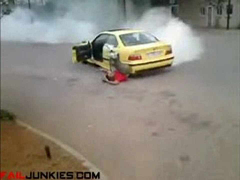 Car Donut Fail