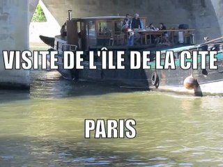 Visite de l'île de la cité