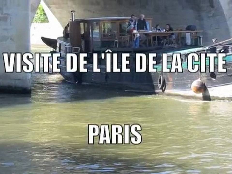 Visite de l'île de la cité