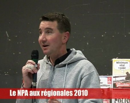 Les propositions du NPA pour les regionales 2010