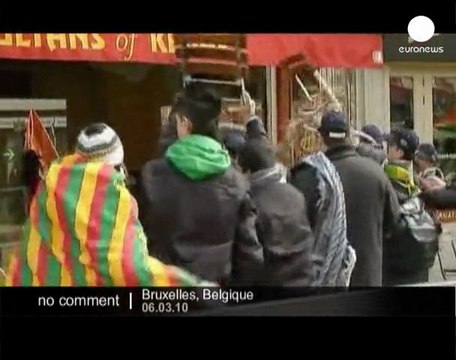 Kurd demonstration in Belgium