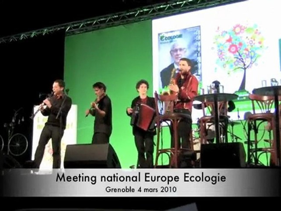 Meeting Europe Ecologie 4 mars 2010 à Grenoble