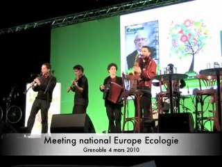 Meeting Europe Ecologie 4 mars 2010 à Grenoble