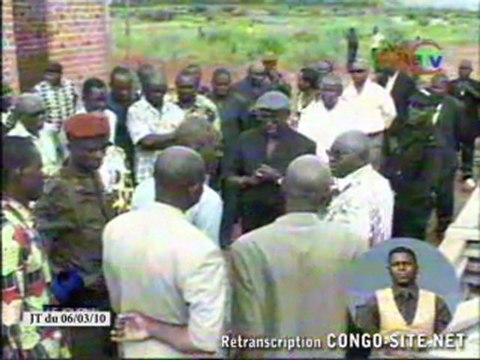 3 bâtiments encours de construction au lycée de Kimongo