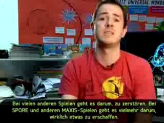 Spore - GC 2007 Exclusive Trailer  (Part 1)