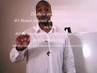 Mr. Steven Lamb show How to Brand Yourself as an expert