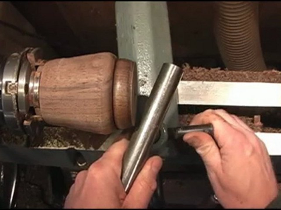 Woodworking Carving on a Turned Box