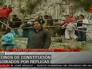 Chile: Incertidumbre y caos por falta de agua y alimentos