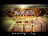 Promo Wrestlemania 26 new