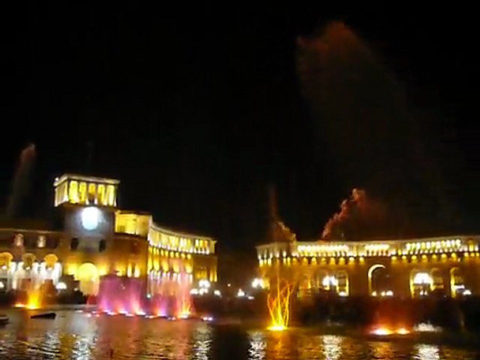 Singing fountains of Yerevan, Armenia 1