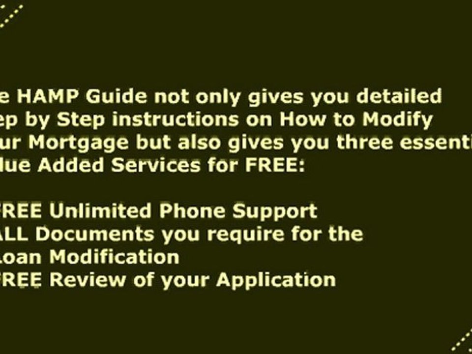 Is it enough simply purchasing a Loan Modification Guide?