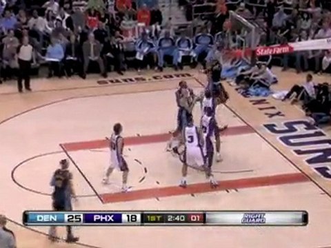 Kenyon Martin converts Carmelo Anthony's missed shot into a