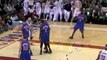Delonte West demonstrates his jumping ability with this two-