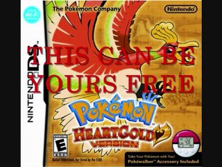 FREE Pokemon Heart Gold NDS