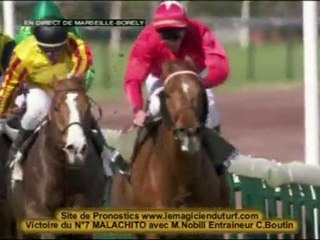 vidéo quinté a Marseille Borely PRIX DU CONSEIL GENERAL