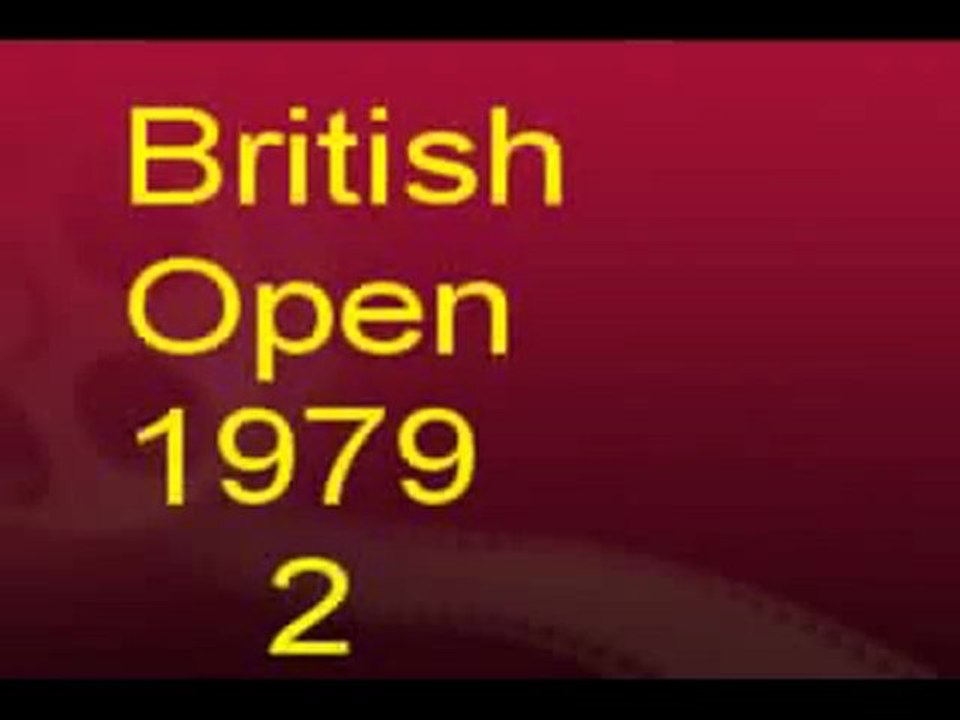 2 British open 1979 Mars 2010