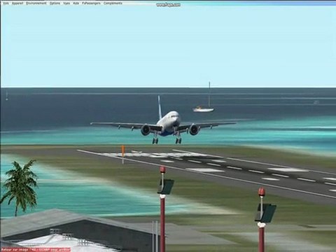 Approche aux Maldives