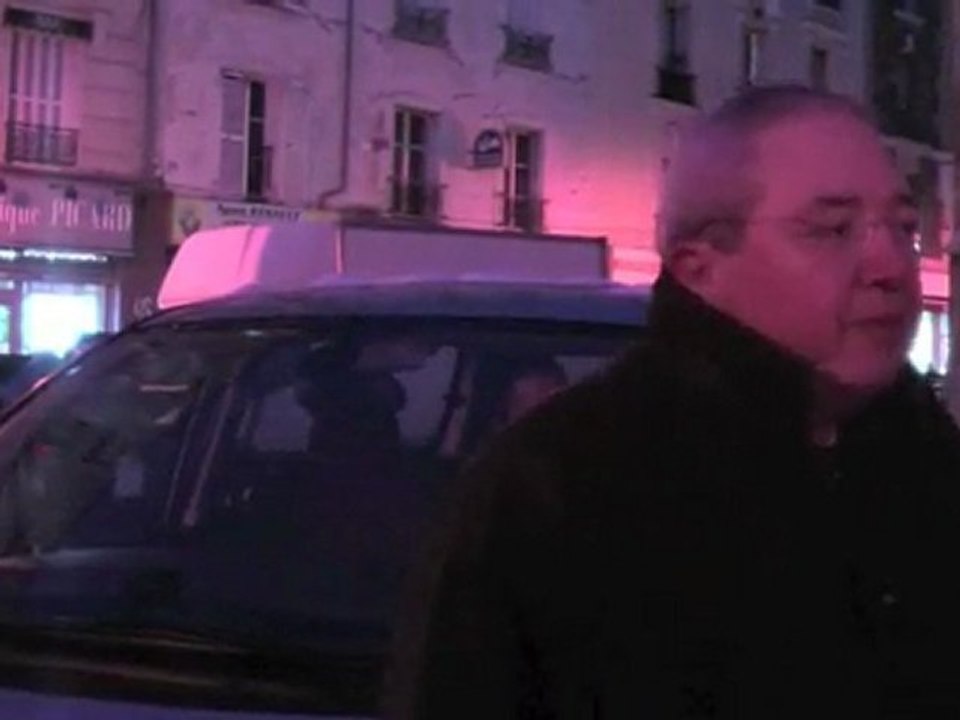 Visite de Jean-Paul Huchon à Aubervilliers 7 janvier 2010