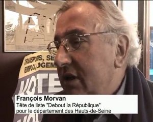 Debout la République régionales 2010  IDF