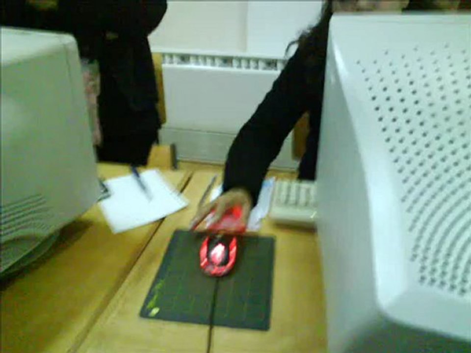 Fuite d'une souris stop motion