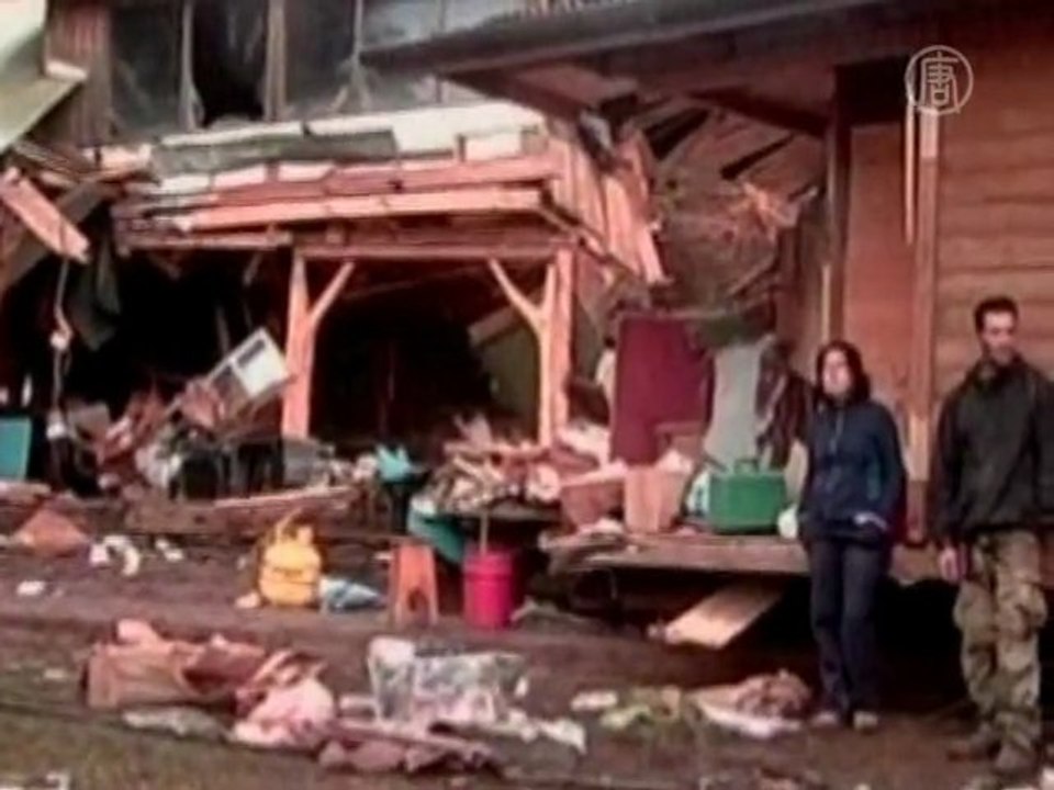 Число жертв чилийского землетрясения удвоилось после цунами