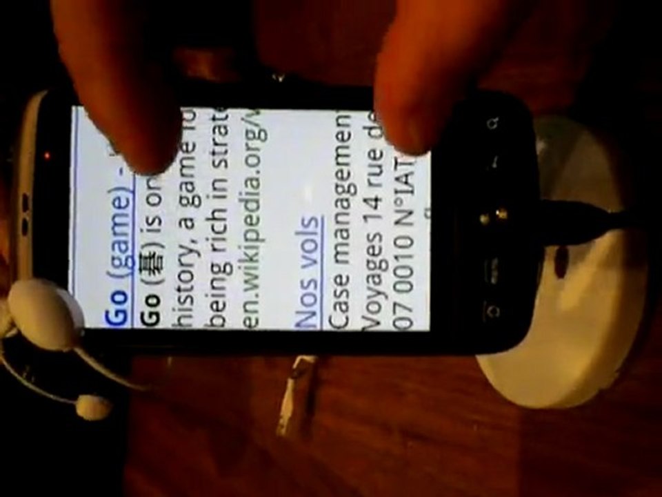 Nouveau HTC Desire présenté au MWC 2010 avec un écran OLED