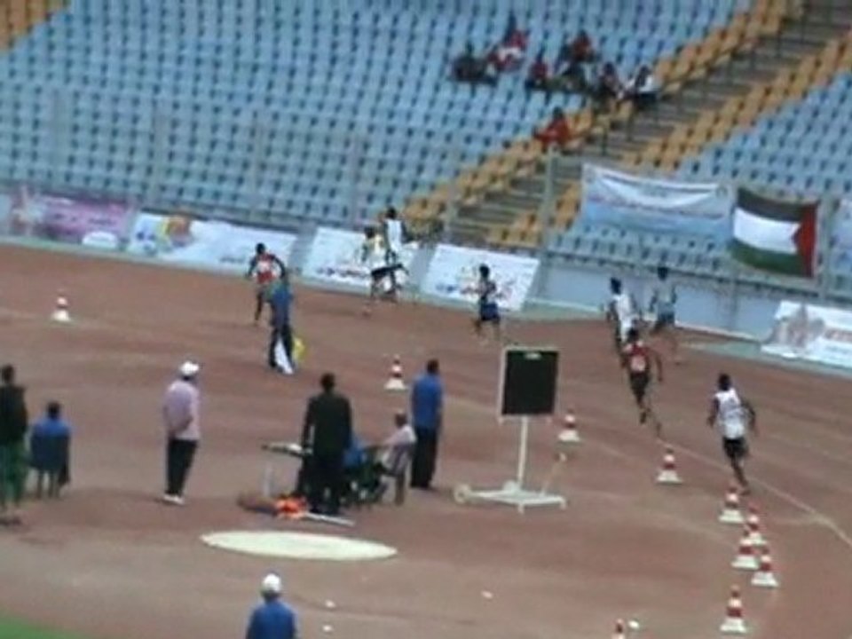 Chpts Arabes Cadets - ALEP Juillet 2009 -  finale 400m H