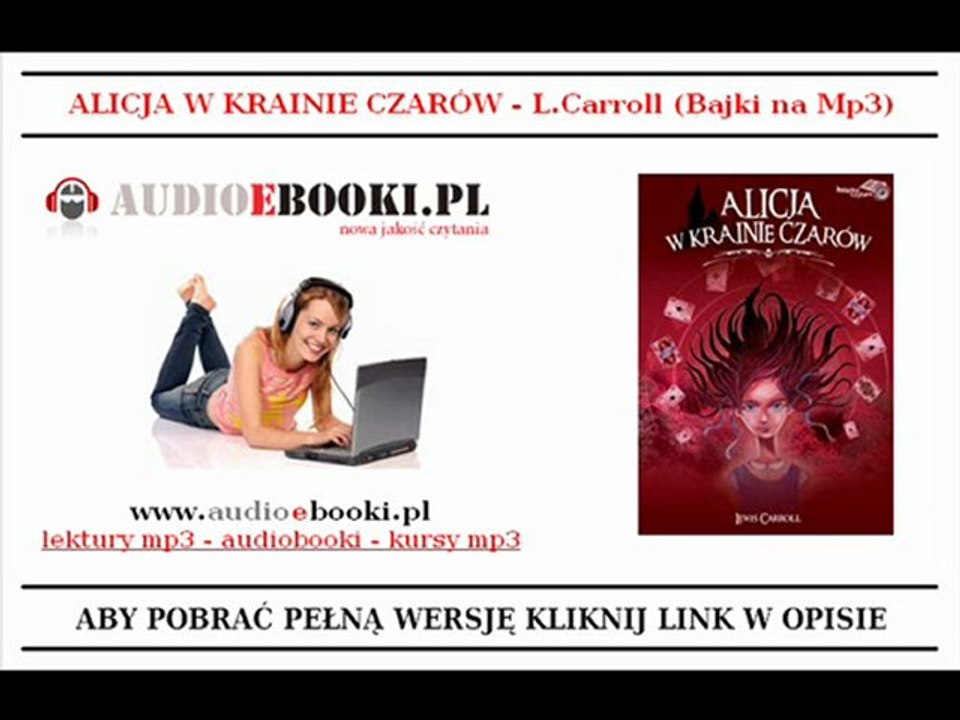 BAJKI DLA DZIECI na MP3 - Alicja w Krainie Czarów -audiobook