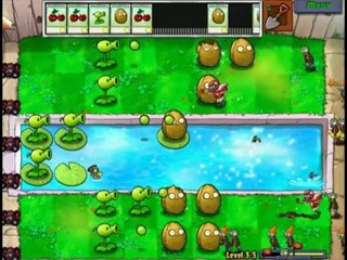 Plants Vs Zombies Level 3-5 Walkthrough