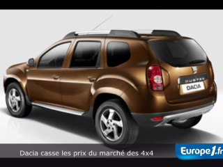 Dacia casse les prix du marché des 4x4