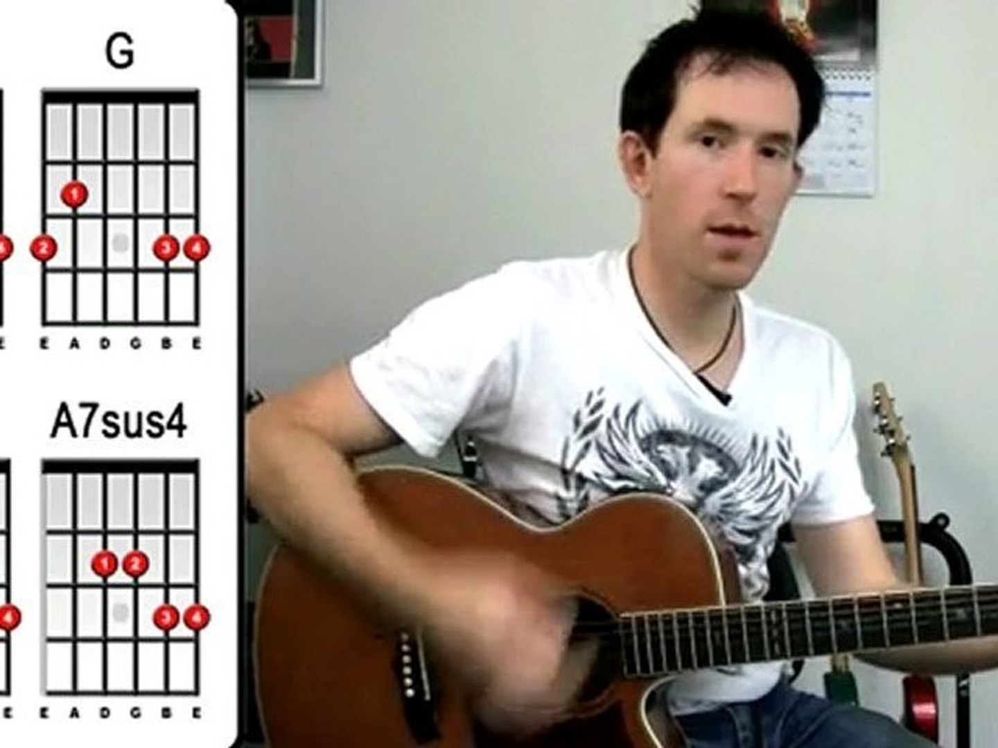 How To play Wonderwall Guitar Lesson / Easy Oasis Tutorial ( - video  Dailymotion
